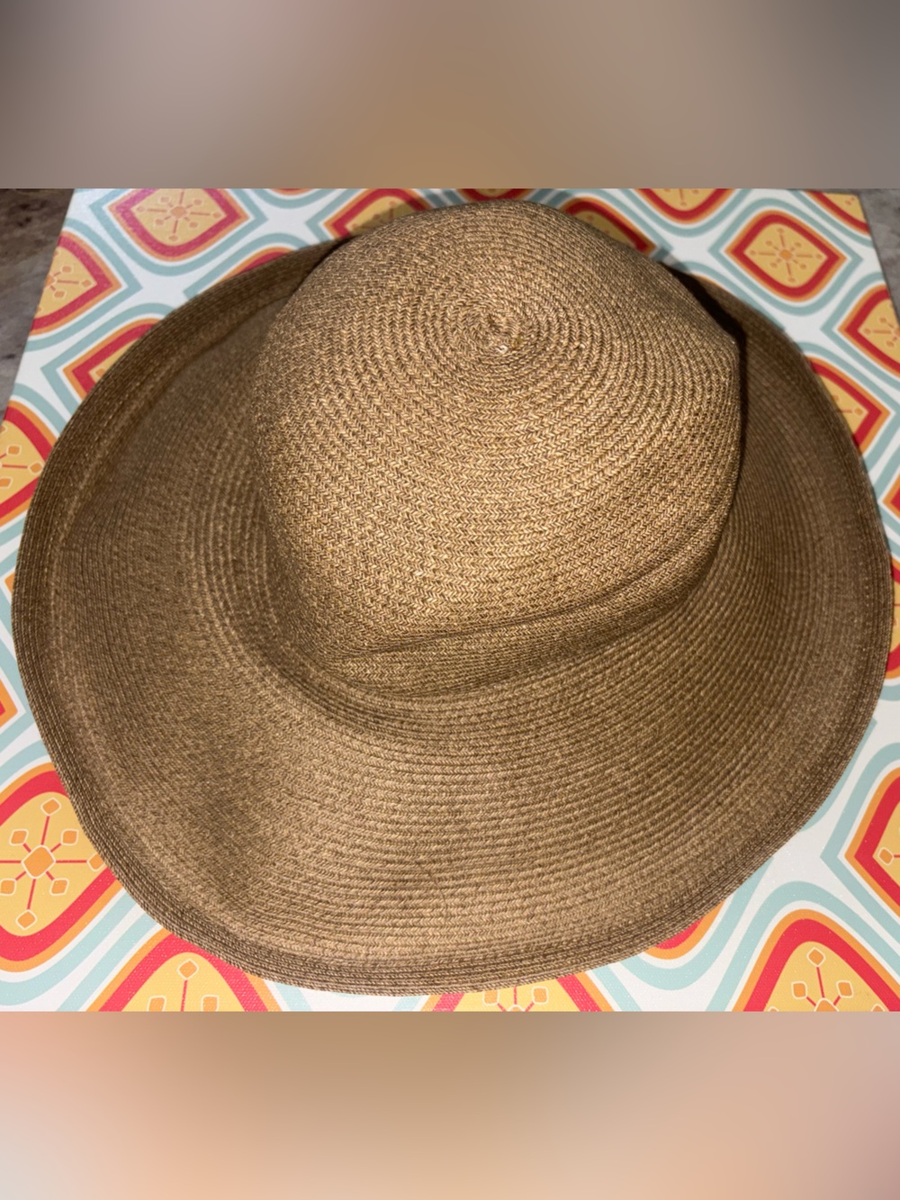 Vintage Eric Javits New York Vintage Wide Brim Hat
